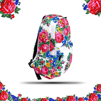 Sac à dos d’art floral