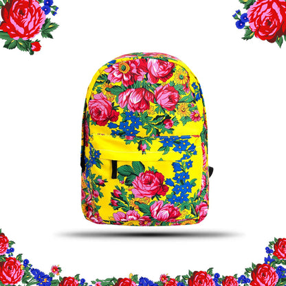 Sac à dos d’art floral