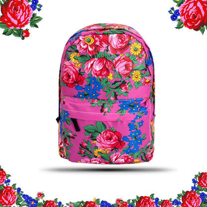 Sac à dos d’art floral