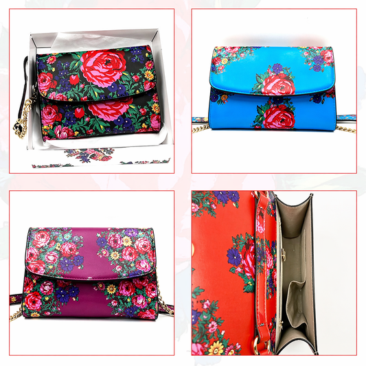 Floral Art Hand Bag