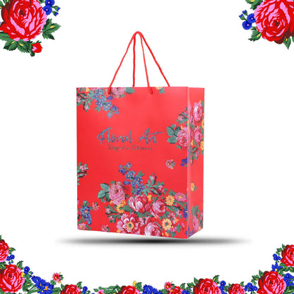 Sac cadeau d'art floral Kokum