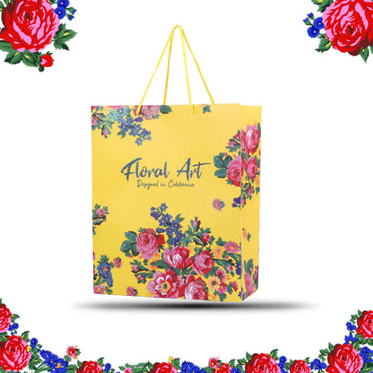 Sac cadeau d'art floral Kokum