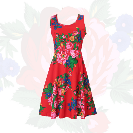 Kokum Floral Ladies Dress