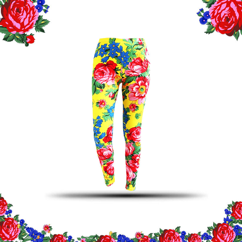 Legging Floral Kokum – Taille – Grand