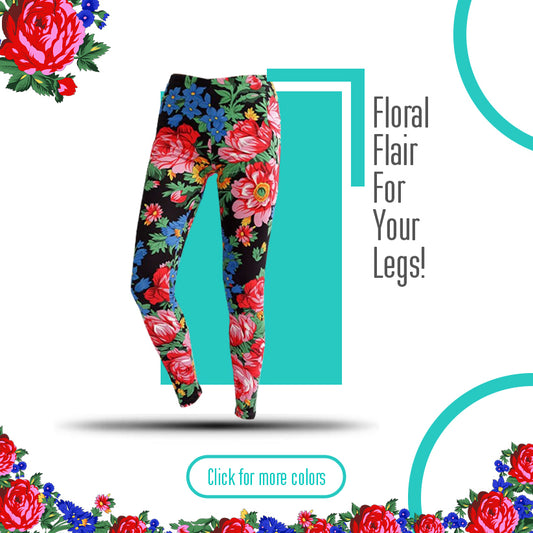 Legging floral Kokum – Talla – Grande