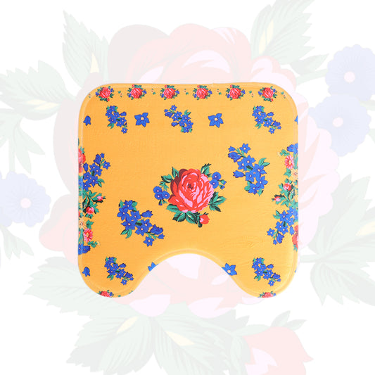 Floral Art Bathroom Mat