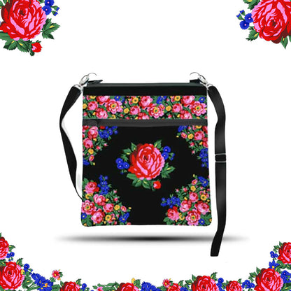 Kokum Floral Art Crossbody Bag