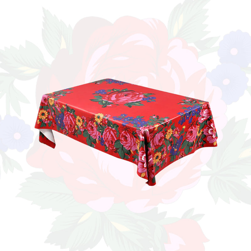 Nappe de Table Art Floral Noir – (MD3061)