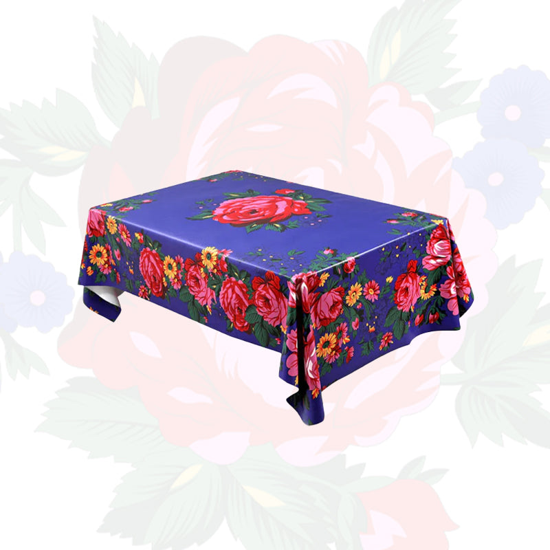 Nappe de Table Art Floral Noir – (MD3061)