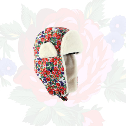 Chapeau d’art floral Kokum pour les hivers