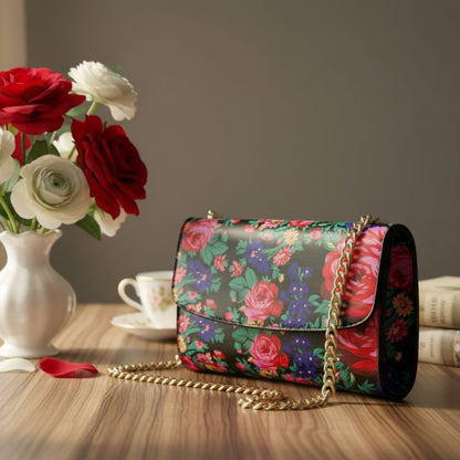 Sac à main d’art floral