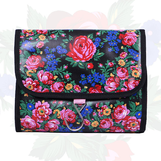 Kokum Floral Art Cosmetic Bag