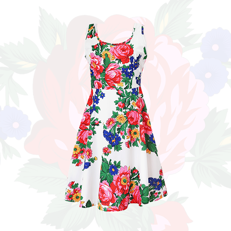 Kokum Floral Ladies Dress