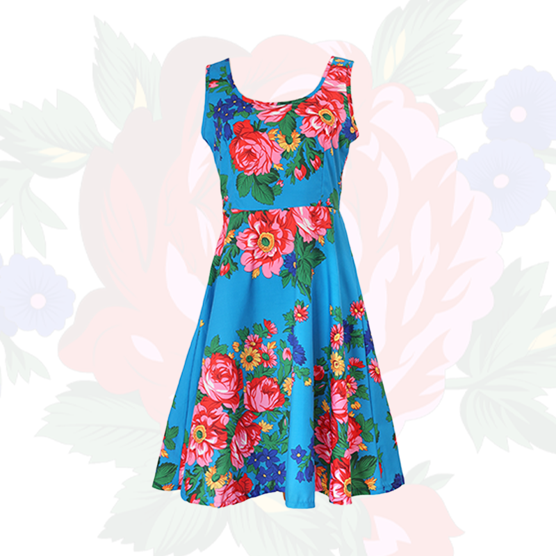 Kokum Floral Ladies Dress