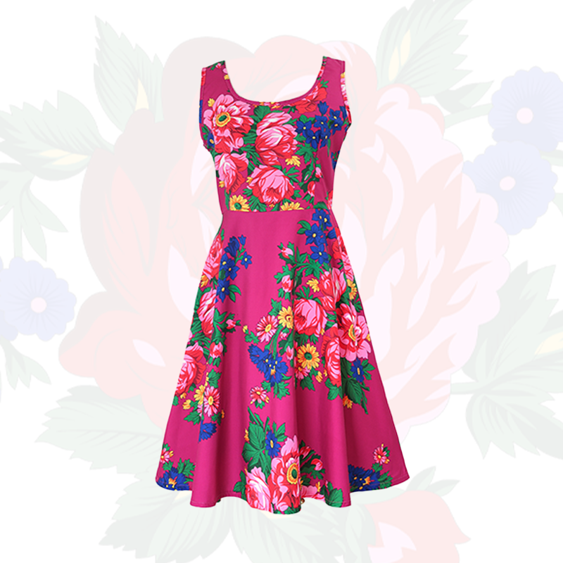 Kokum Floral Ladies Dress