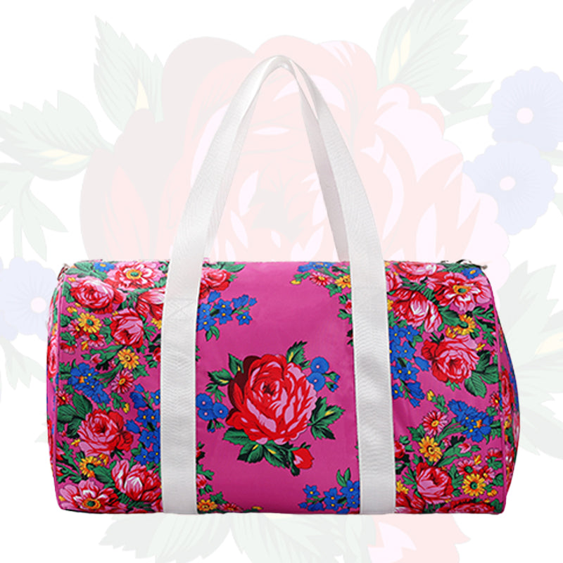 Floral Art Duffle Bag