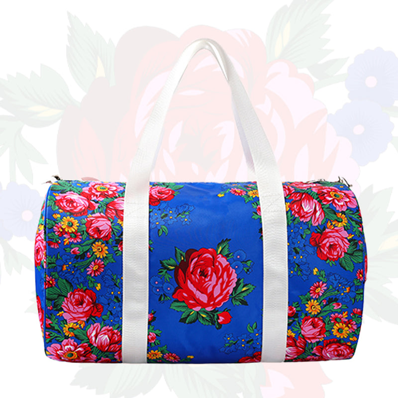 Floral Art Duffle Bag