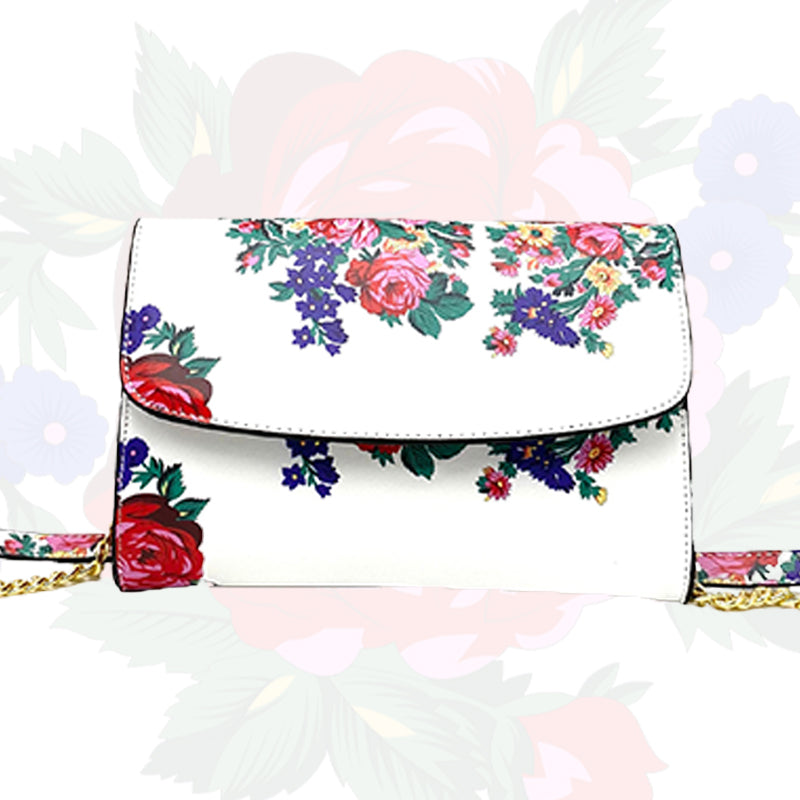 Floral Art Hand Bag