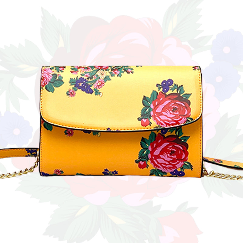 Floral Art Hand Bag