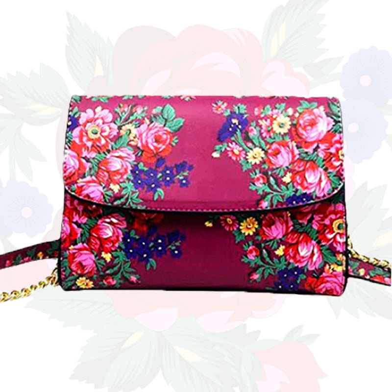 Floral Art Hand Bag