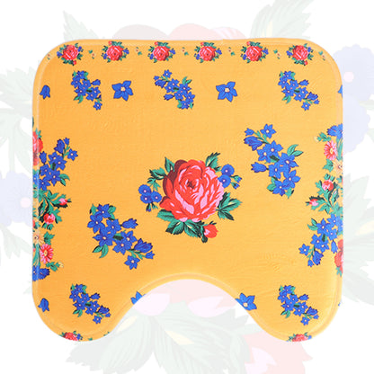 Floral Art Bathroom Mat