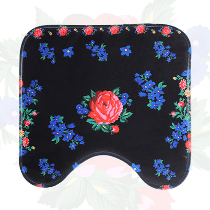 Floral Art Bathroom Mat