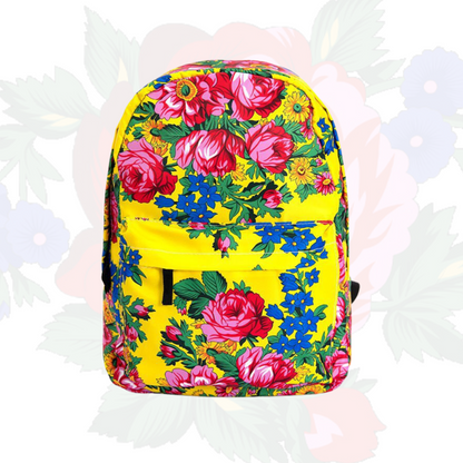 Sac à dos d’art floral