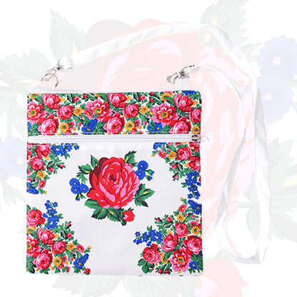 Kokum Floral Art Crossbody Bag