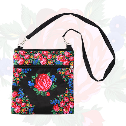 Kokum Floral Art Crossbody Bag