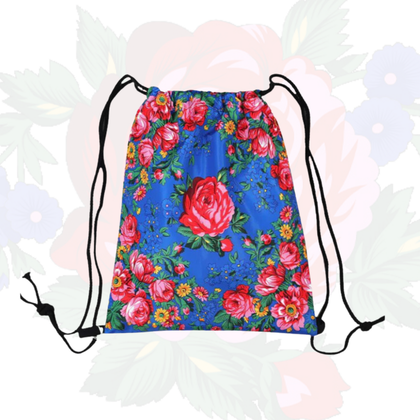 Sac à cordon Art floral Kokum