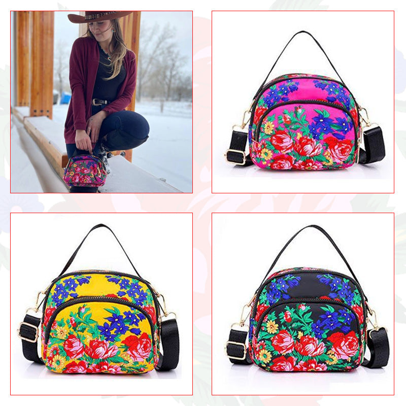 Kokum Floral Art Bag