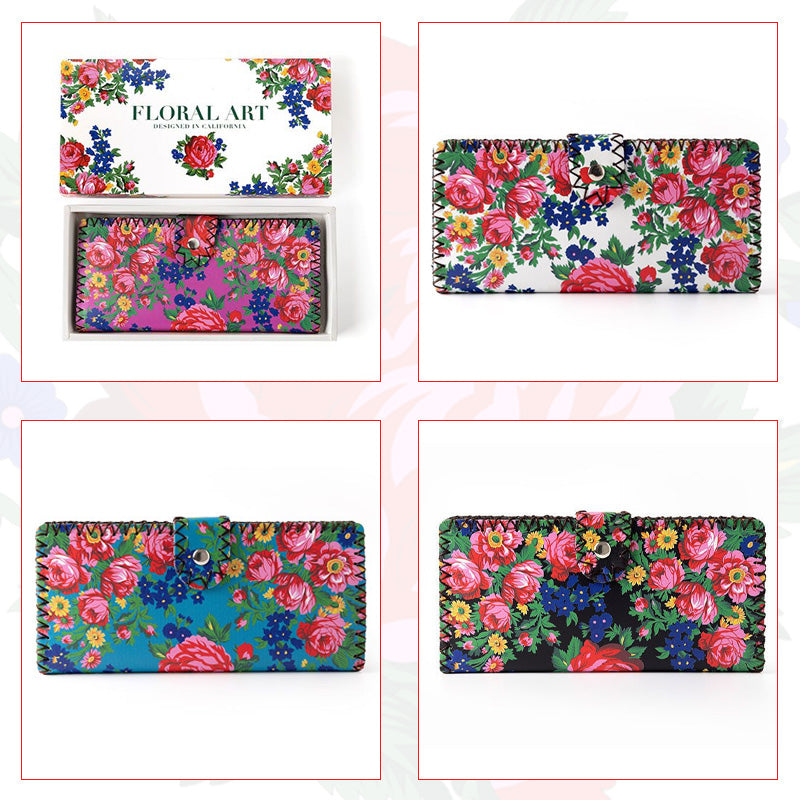 Kokum Floral Art Ladies Wallet