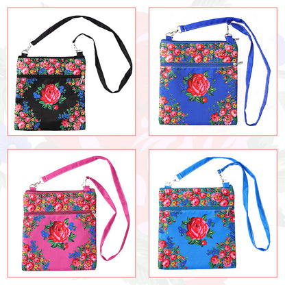 Kokum Floral Art Crossbody Bag