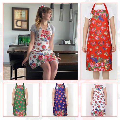 Kokum Floral Art Kitchen Apron