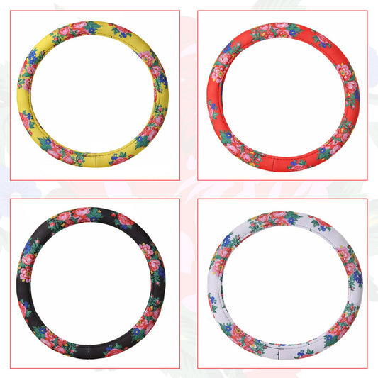 Kokum Floral Steering Wheel Cover