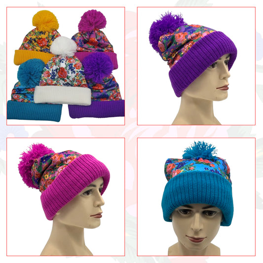 Kokum Floral Art Ladies Toque