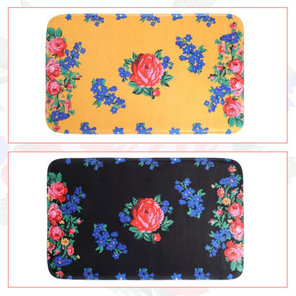 Kokum Floral Art Tufted Bath Mat