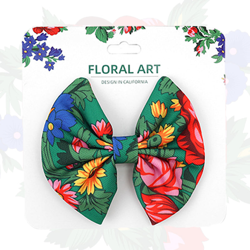 Kokum Floral Hair Bow