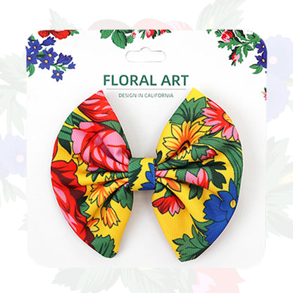 Kokum Floral Hair Bow