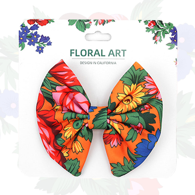 Kokum Floral Hair Bow