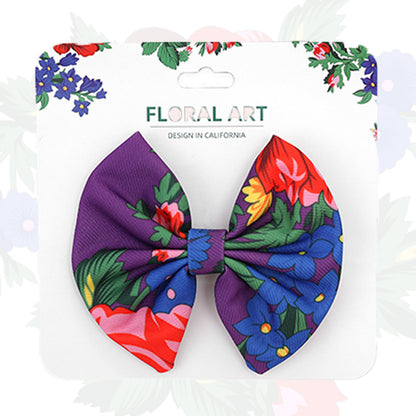 Kokum Floral Hair Bow