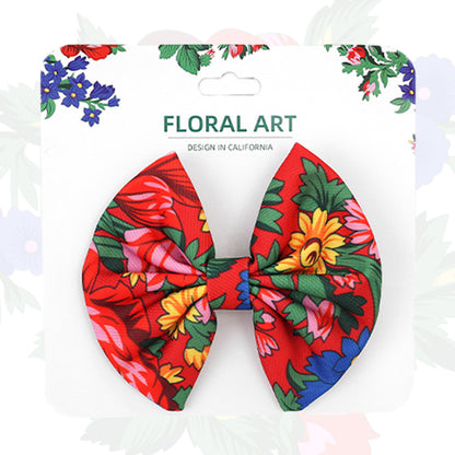 Kokum Floral Hair Bow