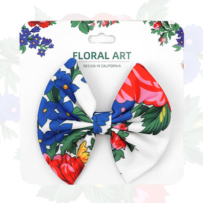 Kokum Floral Hair Bow