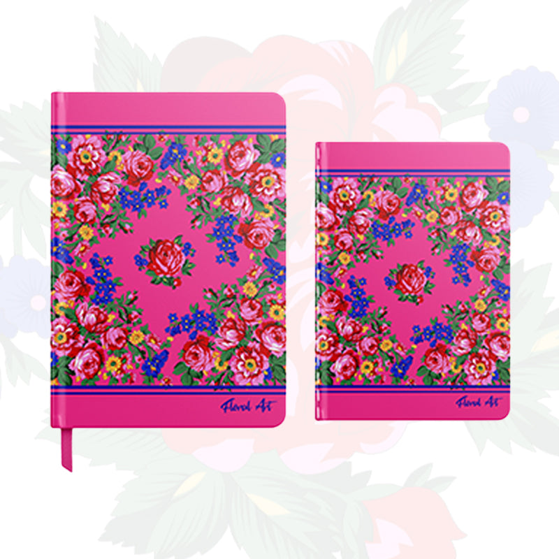 Hardcover Notebook Set with Ribbon and Pen