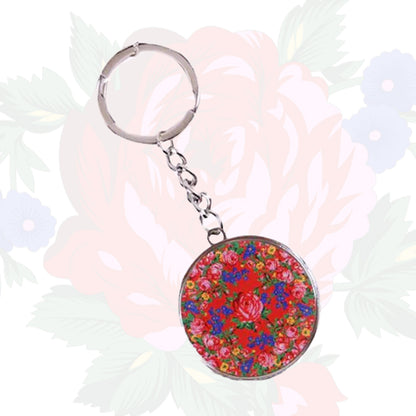 Porte-clés d’art floral Kokum