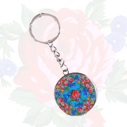 Porte-clés d’art floral Kokum