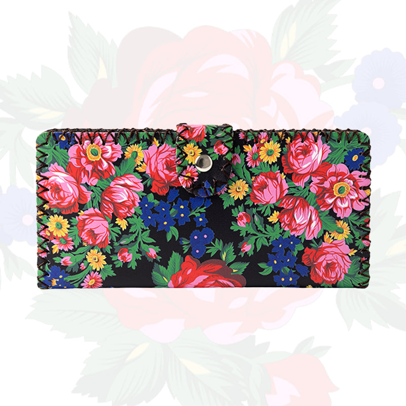 Kokum Floral Art Ladies Wallet