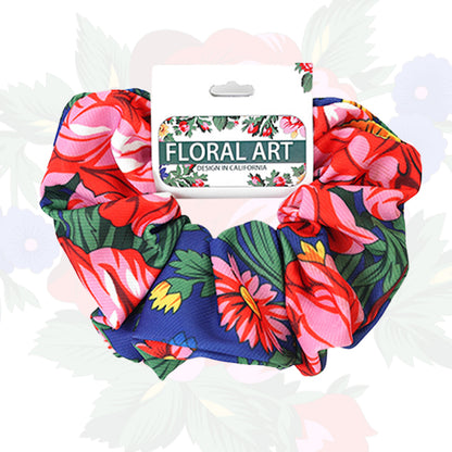 Kokum Floral Scrunchie