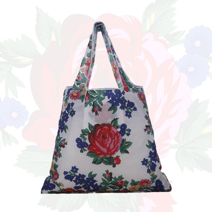 Kokum Floral Art Reusable Shopping Tote Bag