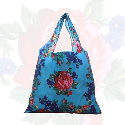 Kokum Floral Art Reusable Shopping Tote Bag